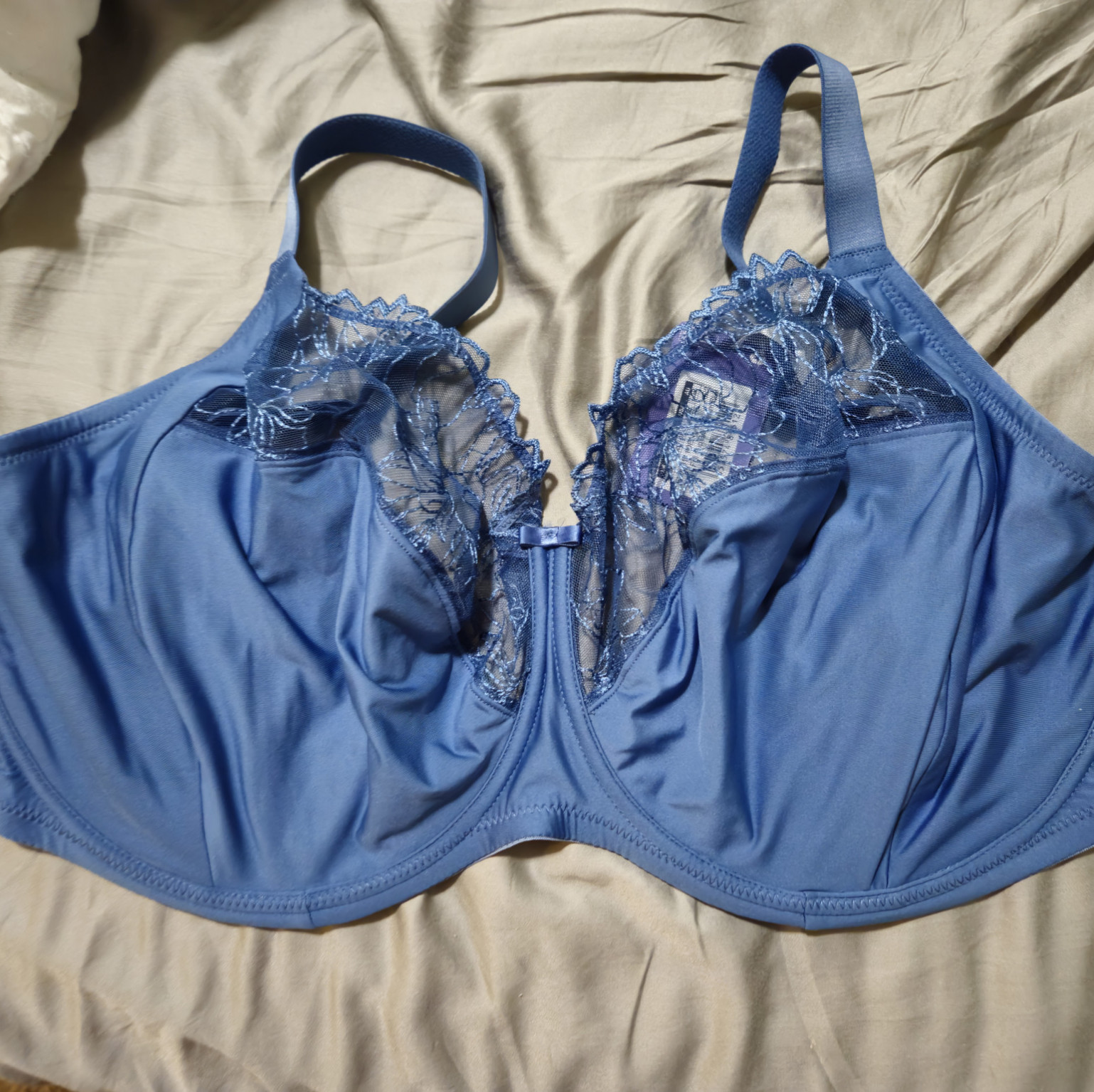 Soft blue size 36O Flirtelle bra